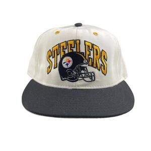 Pittsburgh Steelers vintage 90s Double Logo Team NFL hat fitted 7